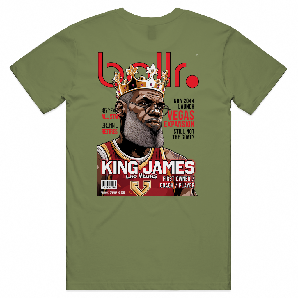 King James Slam Style Baller M Unisex Tee