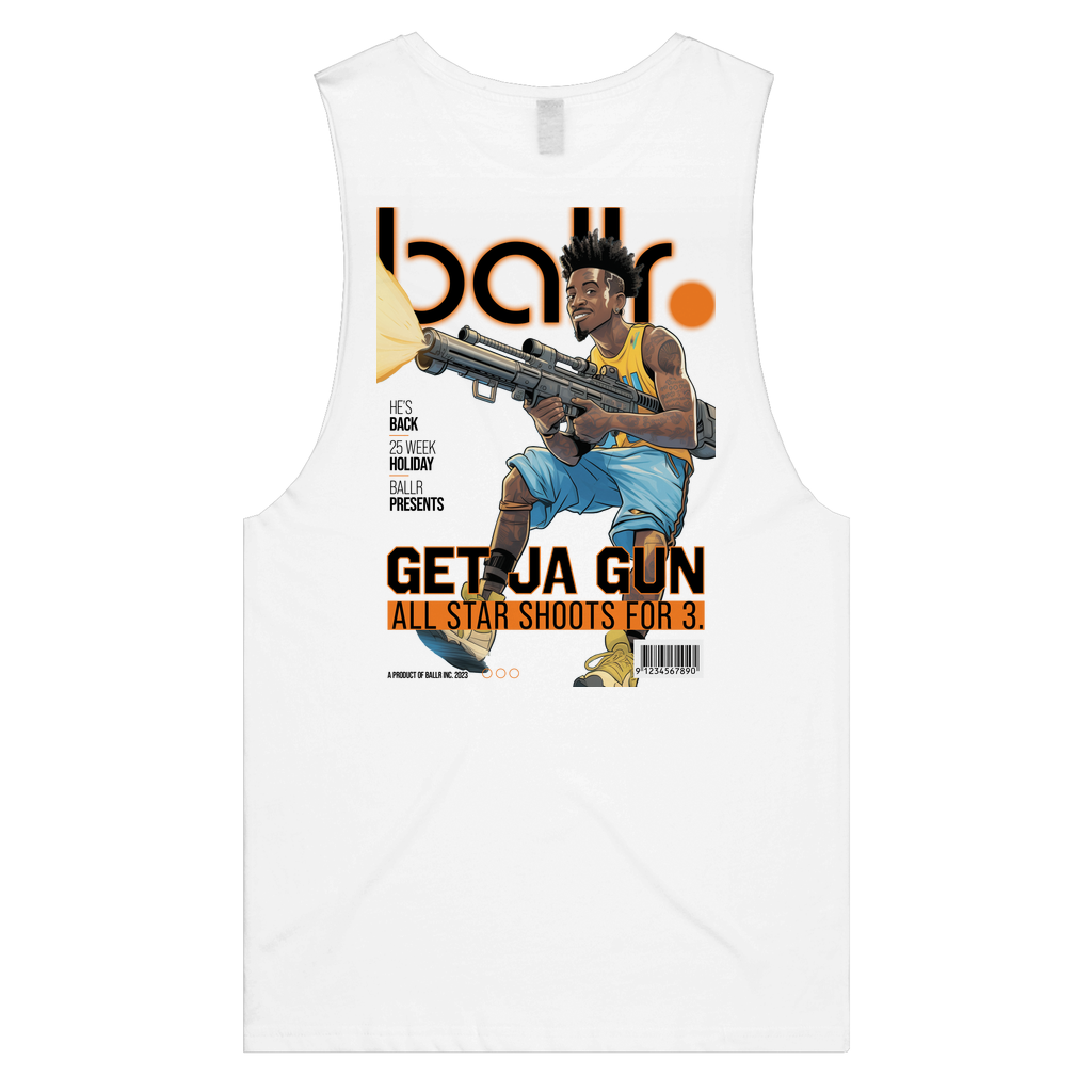 Get Ja Gun Collection Muscle Tee