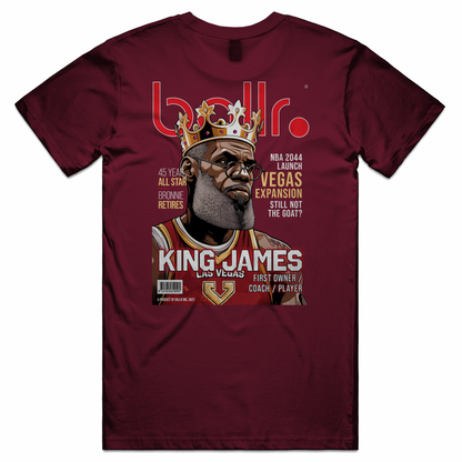 King James Slam Style Baller M Unisex Tee