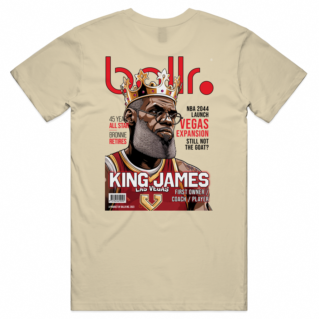 King James Slam Style Baller M Unisex Tee